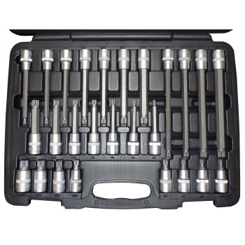 Spline bitdoppenset M5–M16 1/2 inch, 26-delig