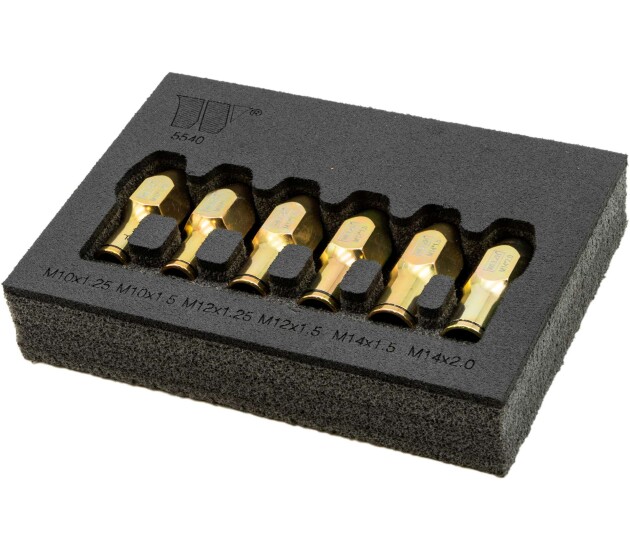 Kogelgewricht slagadapterset Strike-Mate, 6-delig