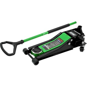 Garagekrik 4 ton extra laag profiel groen