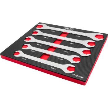 Extra dunne steeksleutelset LOK-TYP 21–32 mm, 5-delig