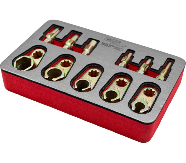 NOx-sensor schroefdraad herstelset 11-delig