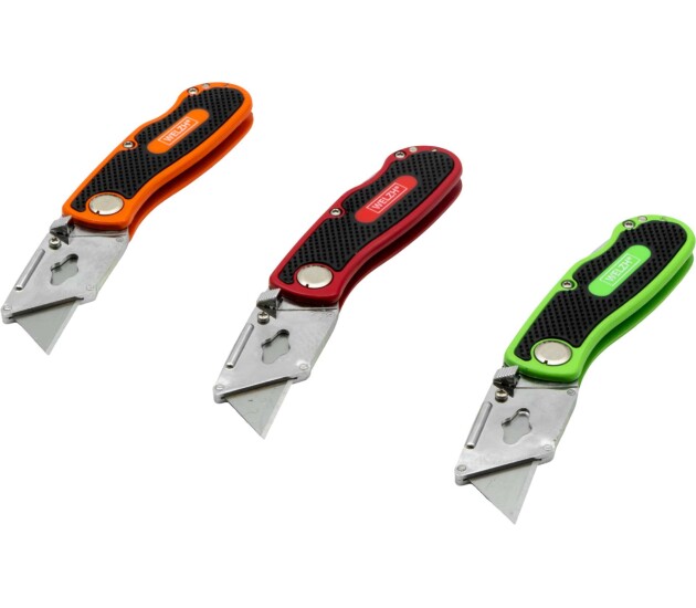 Inklapbare universele messen set 3-delig met clip