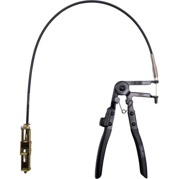 Flexibele slangklem tang met kabelbediening