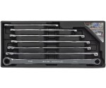 Ratel-ringsleutelset 8–19 mm 7-delig