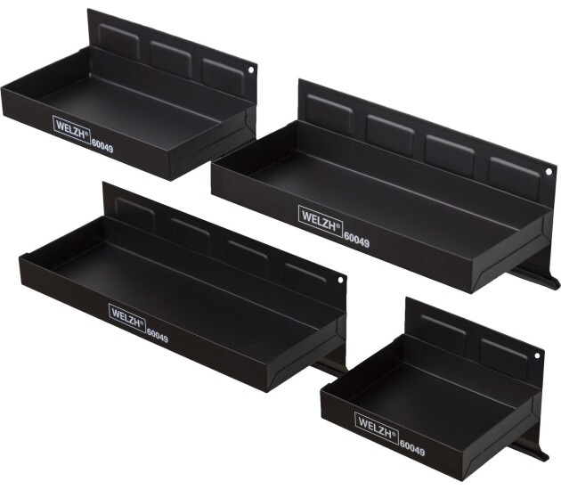 Magnetische onderdelenbakken set 4-delig