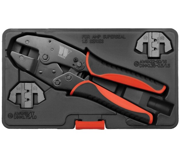 Ratelkrimptang voor Supaseal connectoren