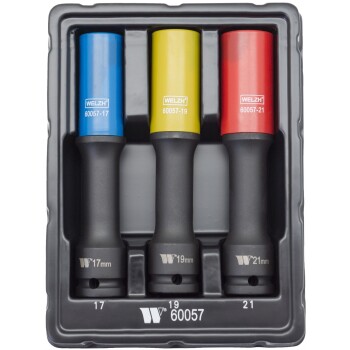 Beschermende slagdoppenset extra lang 3-delig