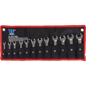 Stubby ratelringsleutelset 8–19 mm