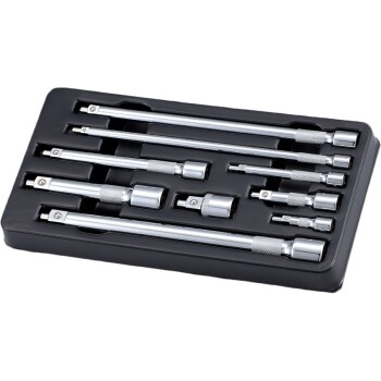 Magnetische wobbel verlengstukkenset 1/4, 3/8 en 1/2 inch 9-delig