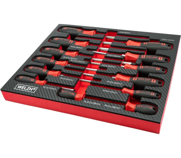 Schroevendraaierset professioneel 13-delig