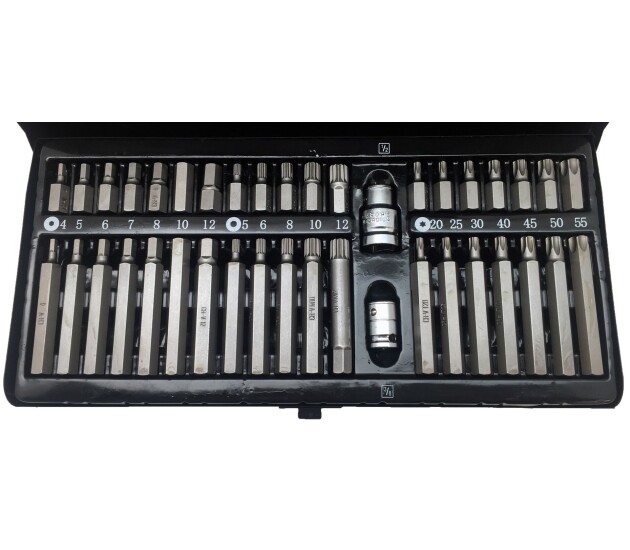 Bitset Torx, spline en inbus 40-delig