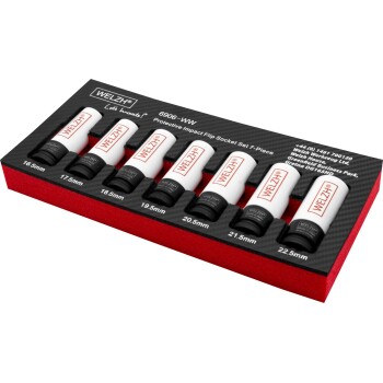 Beschermende omkeerbare slagdoppenset 1/2 inch 7-delig