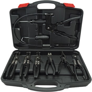 Slangklemmentangenset 9-delig