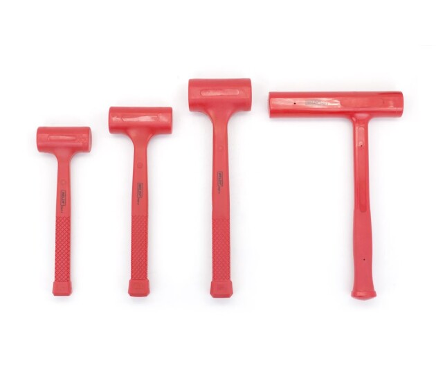 Terugslaghamer set 4-delig