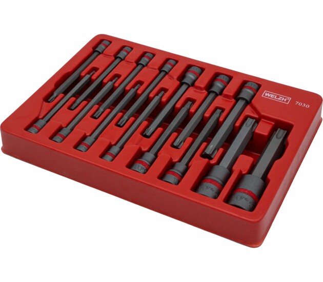 Bit Socket Set; Torx Set® T6–T70, 110mm, SE-V Steel