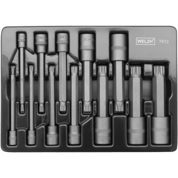 Master spline bitdoppenset 110 mm S2 staal