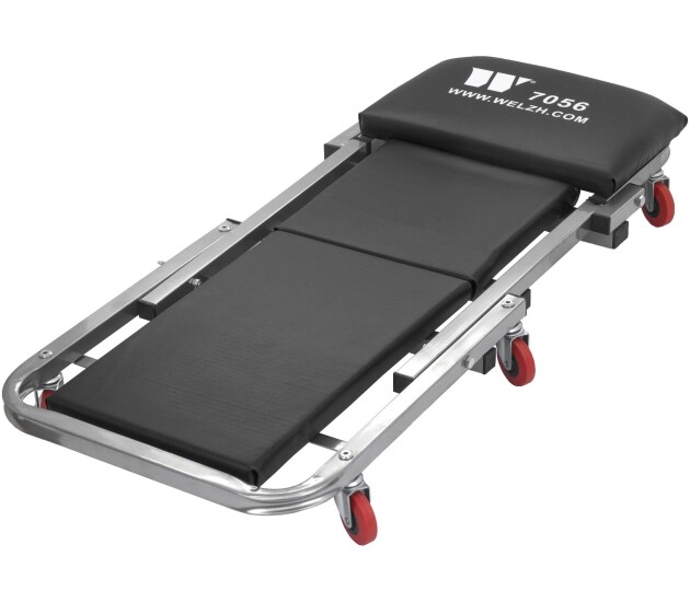 Combinatie monteursrolplank en zitkruk