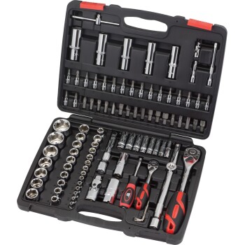 Doppenset 1/4 en 1/2 inch 95-delig