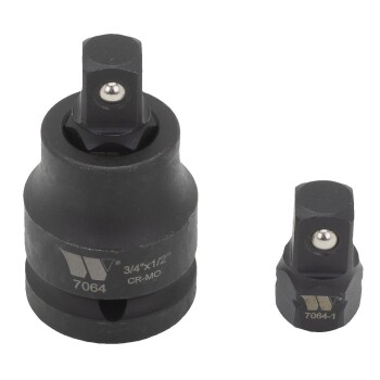 Slagadapter 3/4 naar 1/2 inch met vervangbare kop