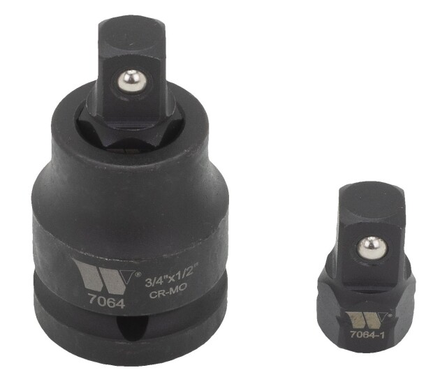 Slagadapter 3/4 naar 1/2 inch met vervangbare kop