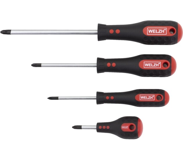 JIS schroevendraaierset 4-delig