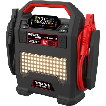 Lithium jumpstarter 12V/24V Power-Mate