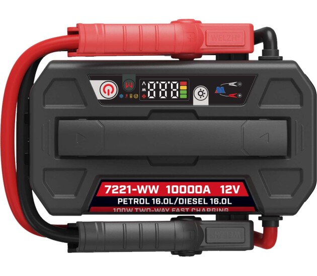 Lithium jumpstarter 12V 10000A