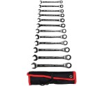Ratelringsleutelset 8–19 mm 12-delig