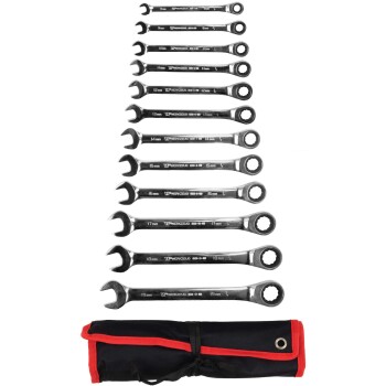 Ratelringsleutelset 8–19 mm 12-delig