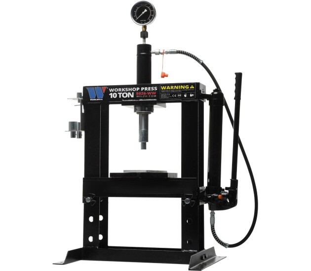 Hydraulische werkplaatspers 10 ton