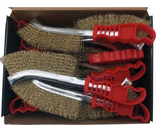 Staaldraadborstelset 24-delig