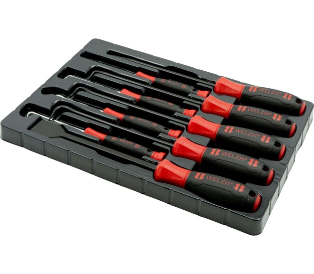 Pick-, Haak- en Schraperset 9-delig