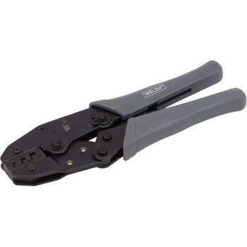 Ratelkrimptang voor niet-geïsoleerde kabels 0,5–6 mm²