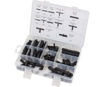 Slangconnector set kunststof 113-delig