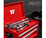 Welzh mini gereedschapskist staal 2 laden