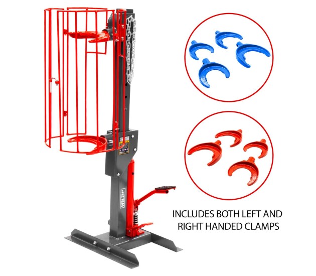 Vloerstaande veercompressor links en rechts 1500 kg