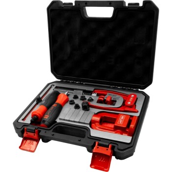 Remleiding flaregereedschap set met hydraulische spindel