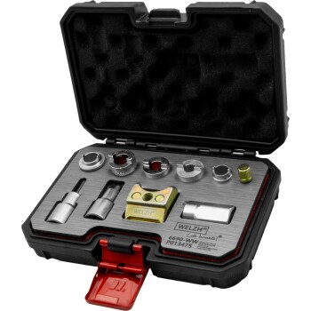 Veerpoot spreid- en montageset 9-delig