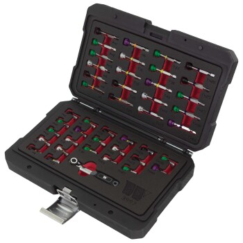 Magnetische bithouderset 43-delig met micro ratel