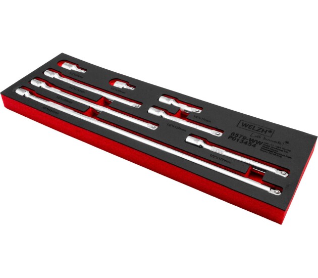 Wobble verlengstukset 1/2 inch 8-delig