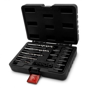 Schroefdraad extractor set M6–M16 – 25-delig