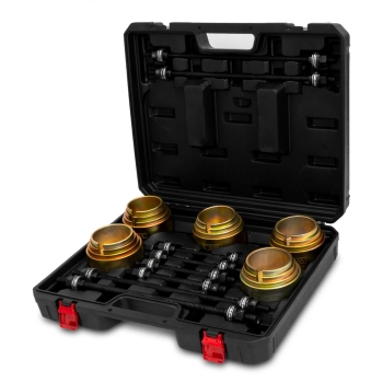 Universele pers- en trekhulzenset 28-delig voor vrachtwagens