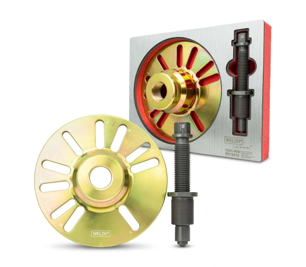 Naaftrekker met XL basisplaat 235 mm en Vibro Force spindel