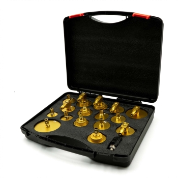 Pulserende remontluchter adapterset 17-delig