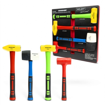 Smasher hamerset multi-assortiment 4-delig