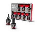 Flexi-joint impact Torx bitdoppenset 8-delig