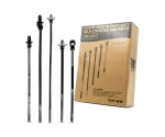 Push-in kabelbinders heavy duty zelfsluitend, 500 stuks