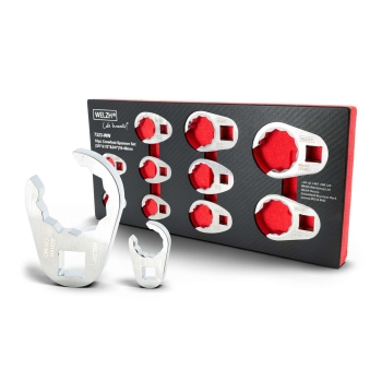 Crowfoot sleutelset 10-delig, 19-46 mm