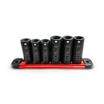XL magnetische tapdoppenset 6-delig, M16-M24