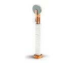 Induction Power-Mate low profile ronde kop
